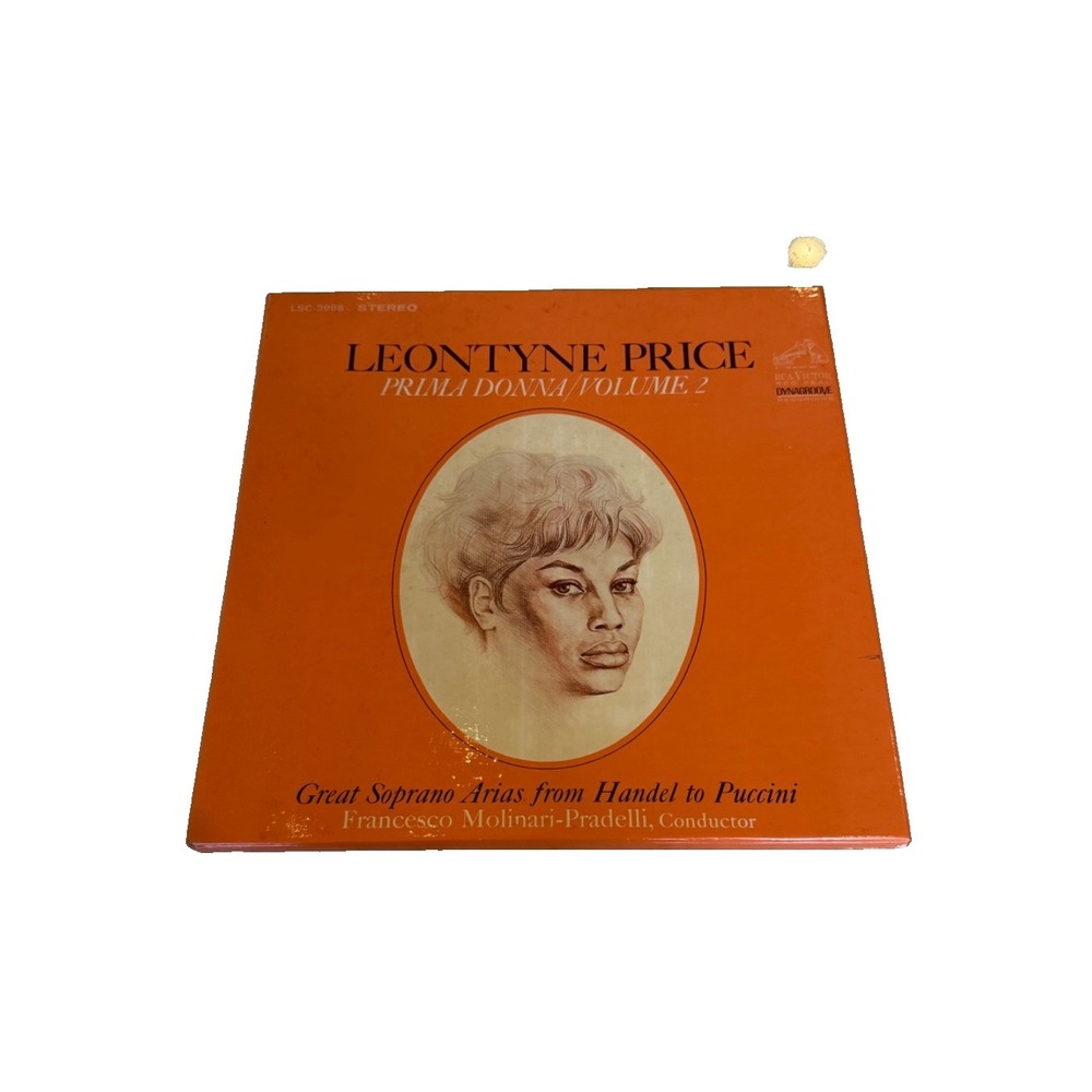 Leontyne Price LP Album Prima Donna Vol.2 Great Soprano Arias - Handel‎ to Pucci